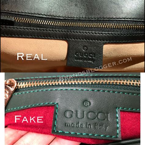 how to spot a fake gucci diaper bag|faux Gucci bag.